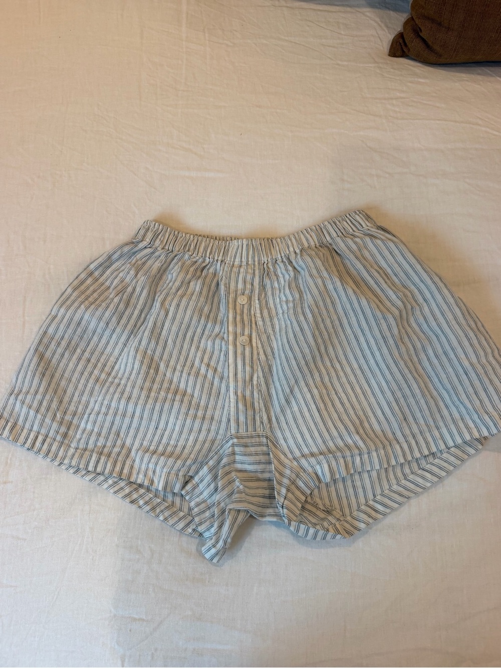 Deiji StudiosStriped Light Blue Women’s Bermuda Shorts